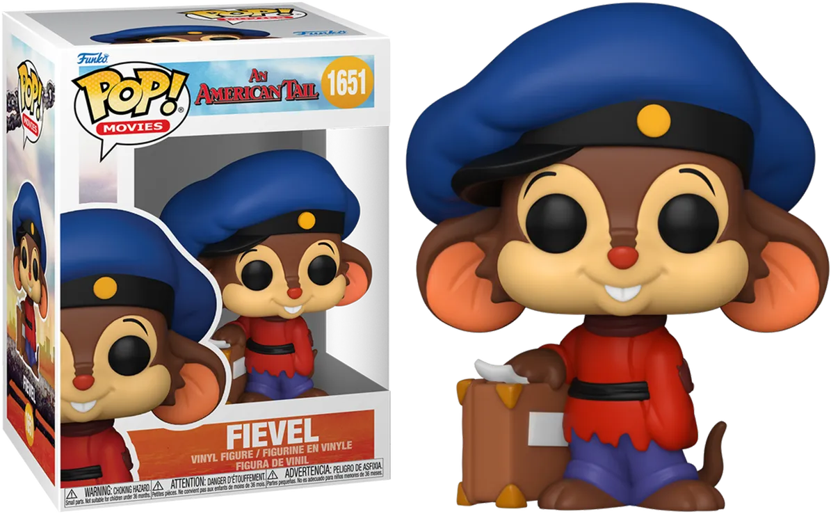 FUN81201 + FUN81202 + FUN81203 + FUN81204 An American Tail - Paved with Cheese Pop! Vinyl Bundle (Set of 4) - Funko - Titan Pop Culture