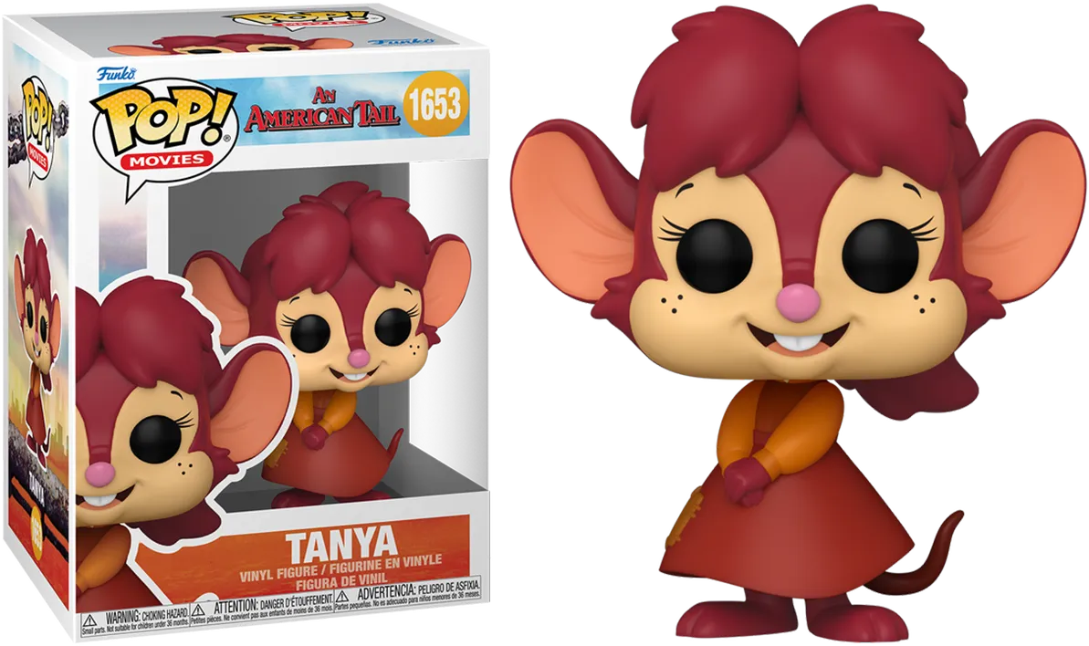 FUN81201 + FUN81202 + FUN81203 + FUN81204 An American Tail - Paved with Cheese Pop! Vinyl Bundle (Set of 4) - Funko - Titan Pop Culture