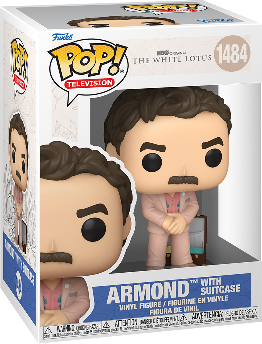 FUN81206 The White Lotus - Armond with Suitcase Pop! Vinyl - Funko - Titan Pop Culture