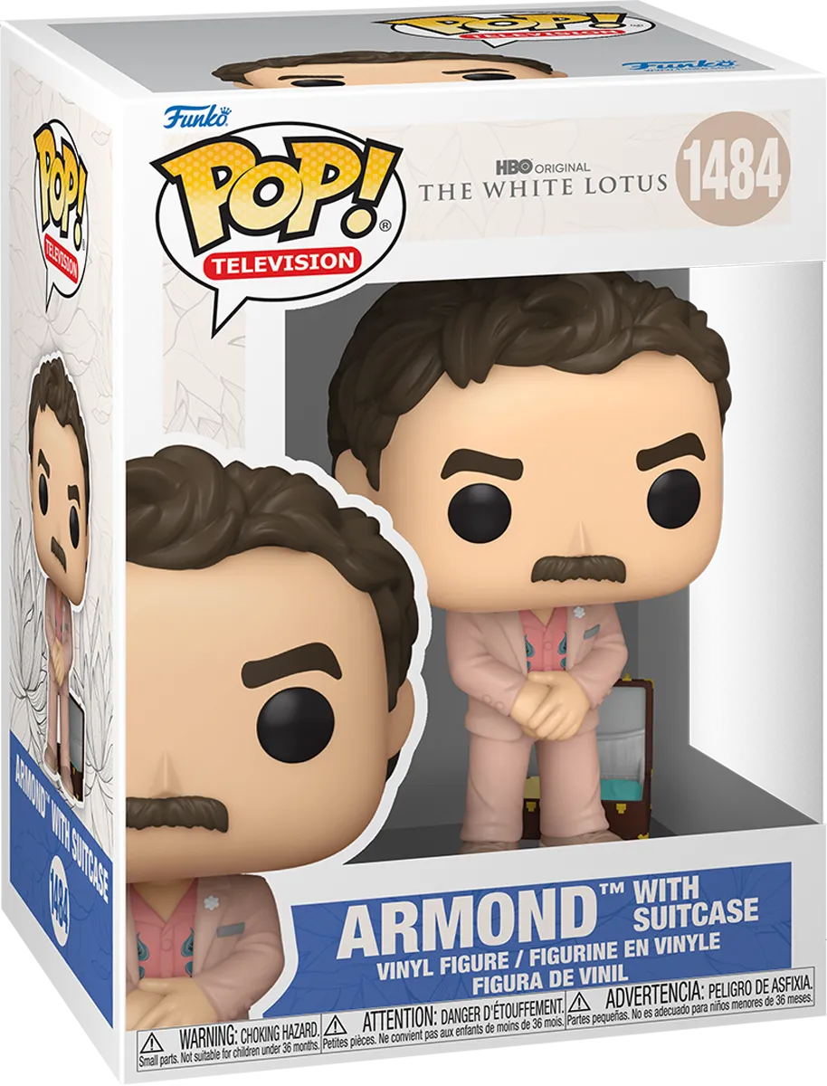 FUN81206 The White Lotus - Armond with Suitcase Pop! Vinyl - Funko - Titan Pop Culture