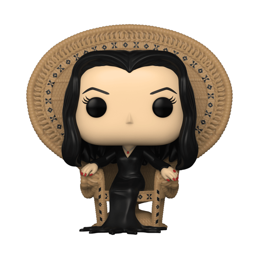 FUN81207 Addams Family (TV) - Morticia in Chair Pop! Deluxe - Funko - Titan Pop Culture