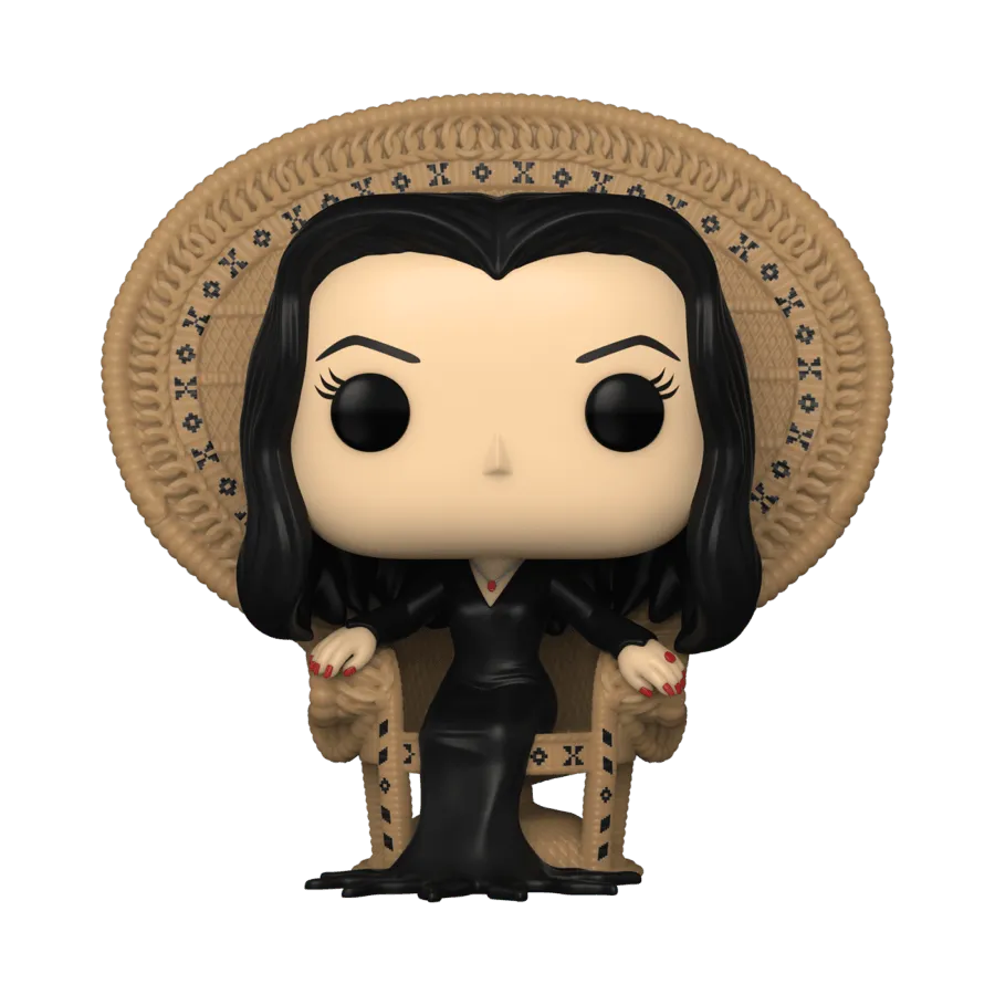 FUN81207 Addams Family (TV) - Morticia in Chair Pop! Deluxe - Funko - Titan Pop Culture