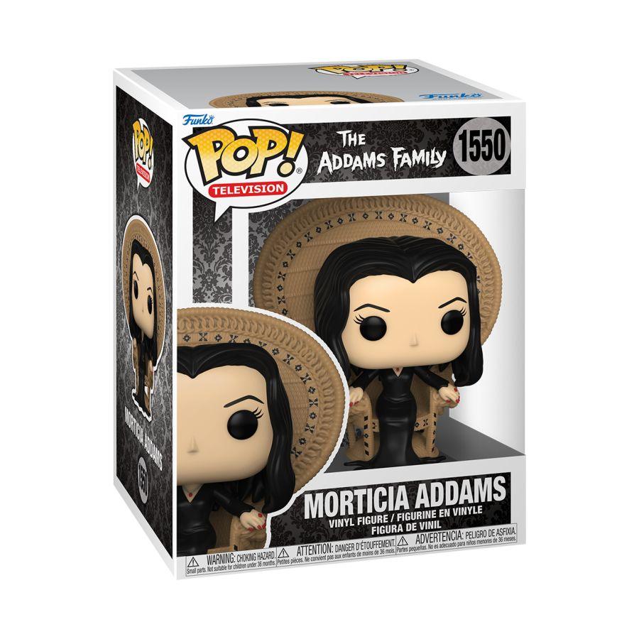 FUN81207 Addams Family (TV) - Morticia in Chair Pop! Deluxe - Funko - Titan Pop Culture