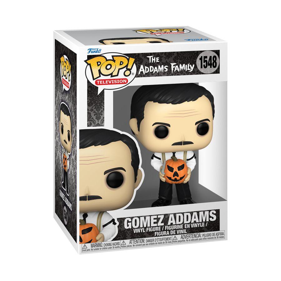 FUN81209 Addams Family (TV) - Gomez Addams with Jack-O-Lantern Pop! Vinyl - Funko - Titan Pop Culture