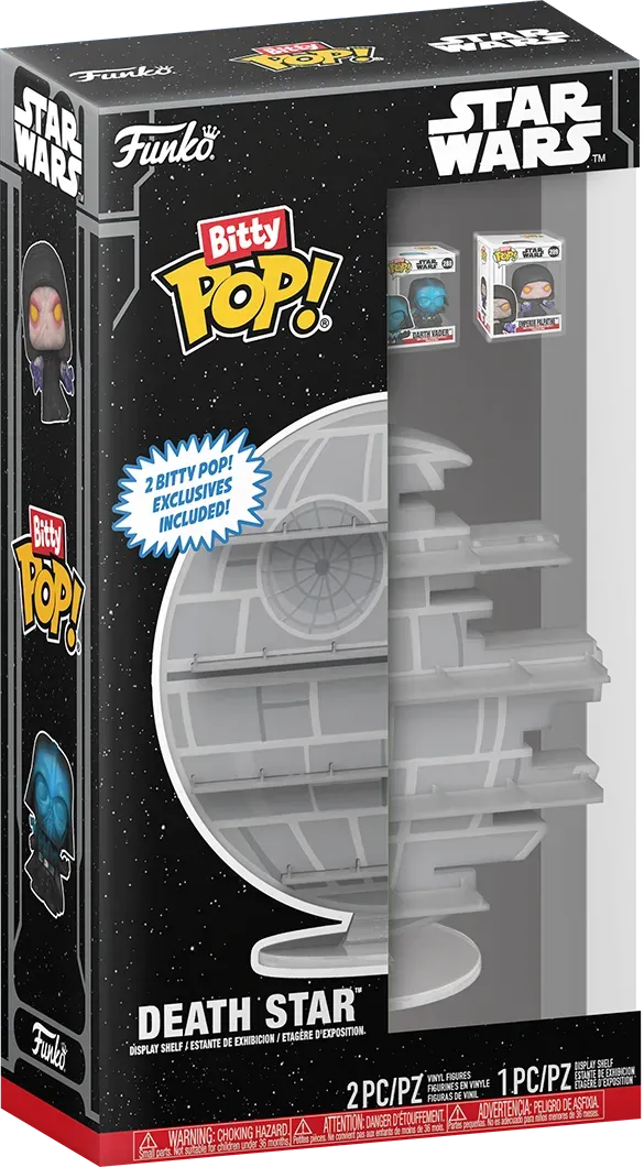 FUN81293 Star Wars - Death Star Bitty Pop! Showcase - Funko - Titan Pop Culture