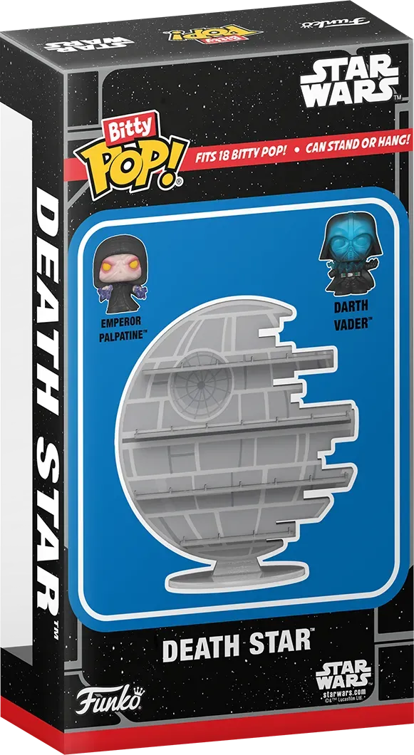 FUN81293 Star Wars - Death Star Bitty Pop! Showcase - Funko - Titan Pop Culture