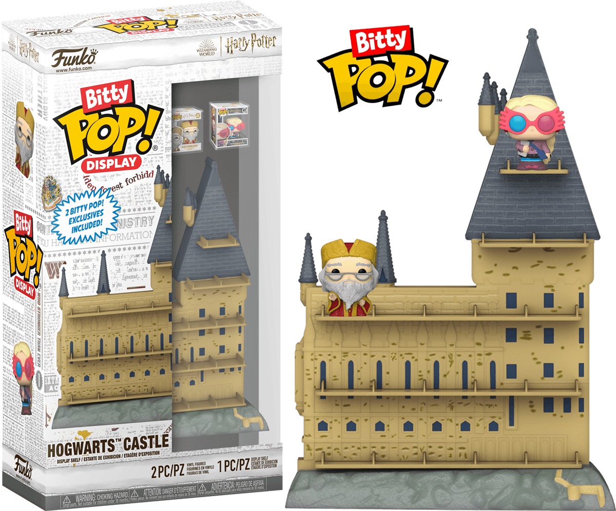 FUN81294 Harry Potter - Hogwarts Castle Bitty Pop! Showcase - Funko - Titan Pop Culture