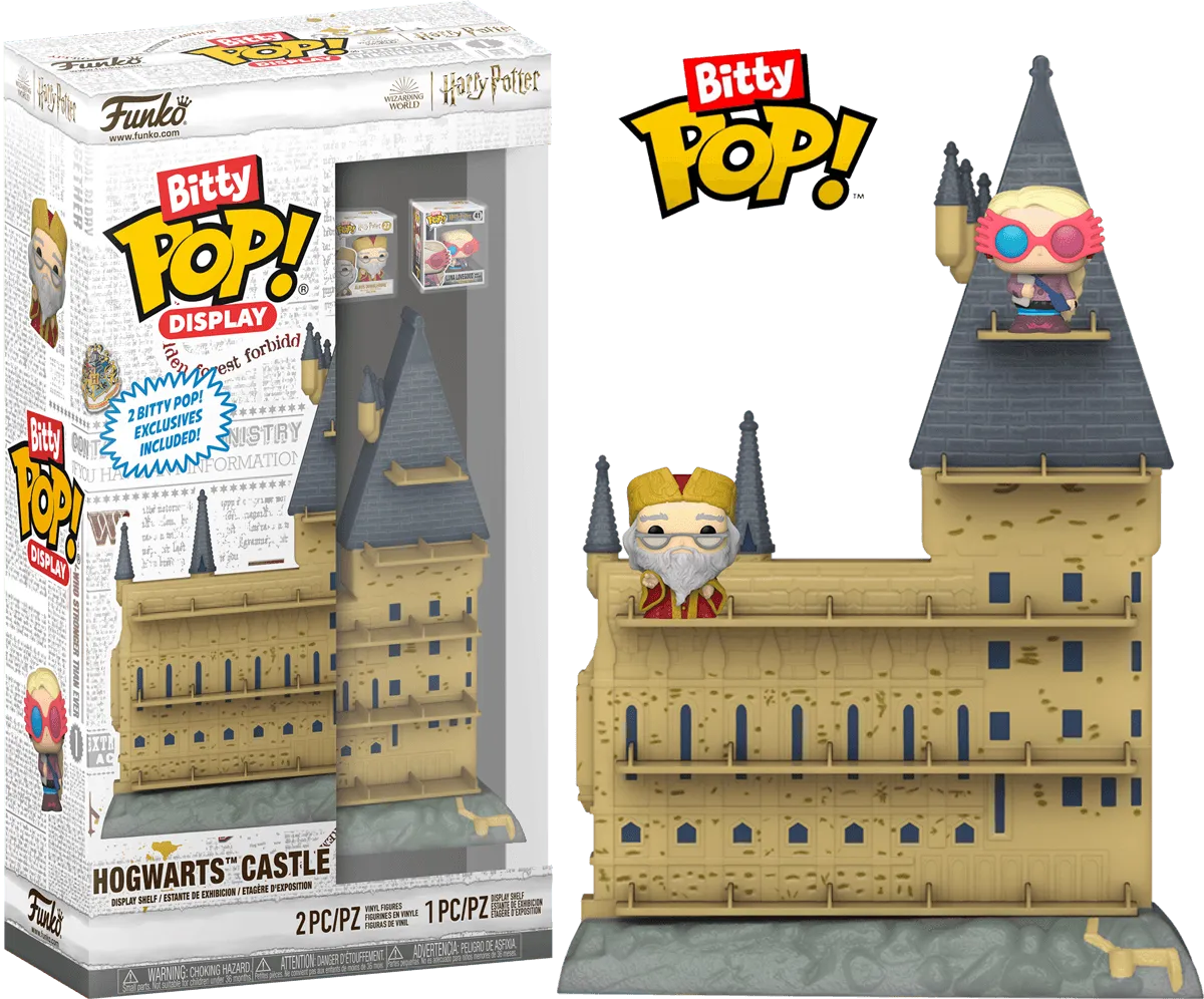 FUN81294 Harry Potter - Hogwarts Castle Bitty Pop! Showcase - Funko - Titan Pop Culture