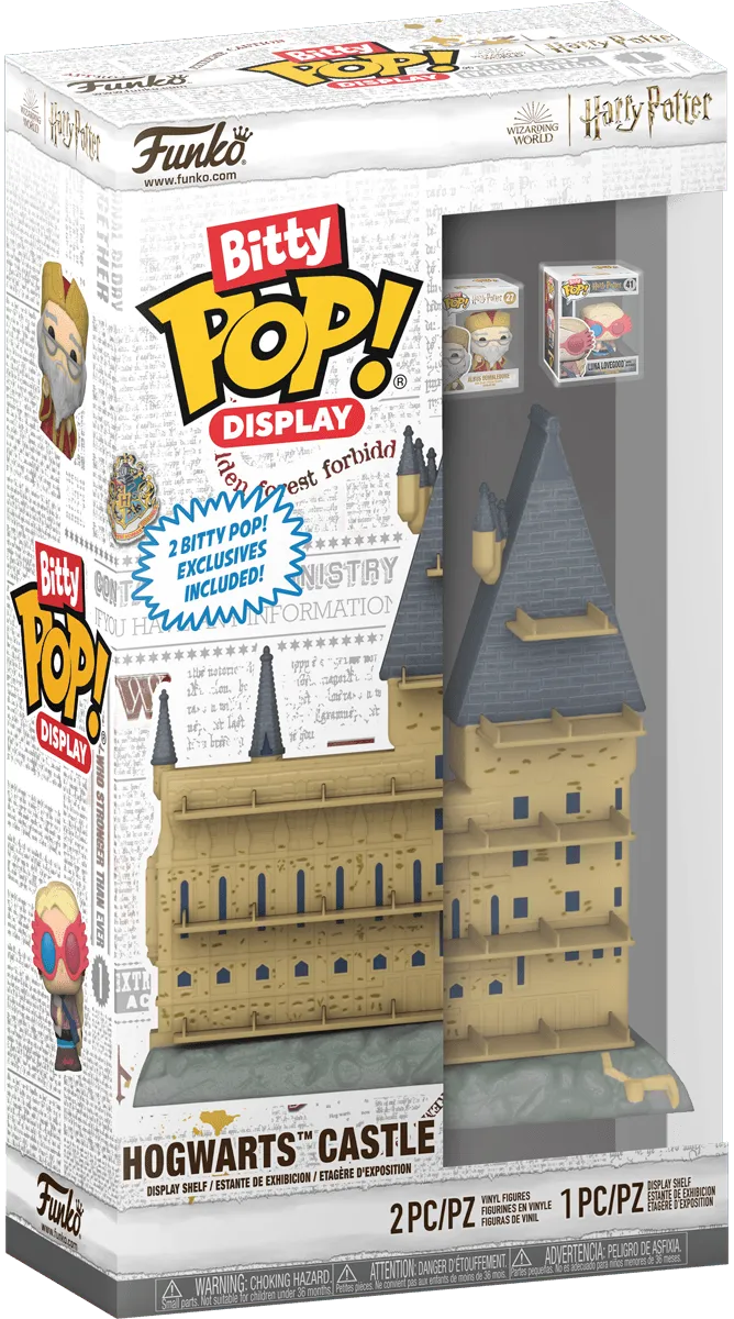 FUN81294 Harry Potter - Hogwarts Castle Bitty Pop! Showcase - Funko - Titan Pop Culture