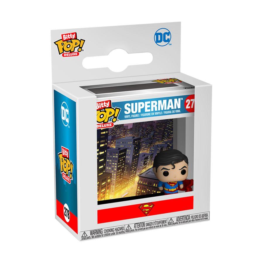 FUN81299 DC - Superman Bitty Pop! Deluxe - Funko - Titan Pop Culture