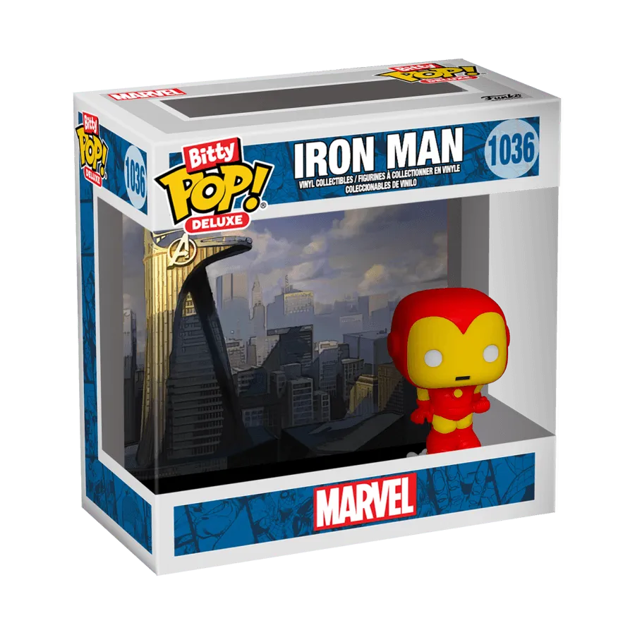 FUN81301 Marvel - Iron Man Bitty Pop! Deluxe - Funko - Titan Pop Culture