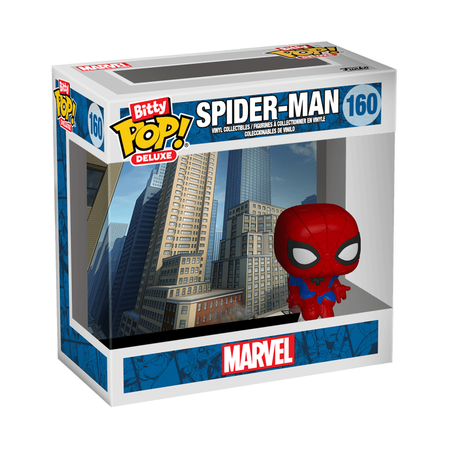 FUN81302 Marvel - SpiderMan Bitty Pop! Deluxe - Funko TBA - Titan Pop Culture