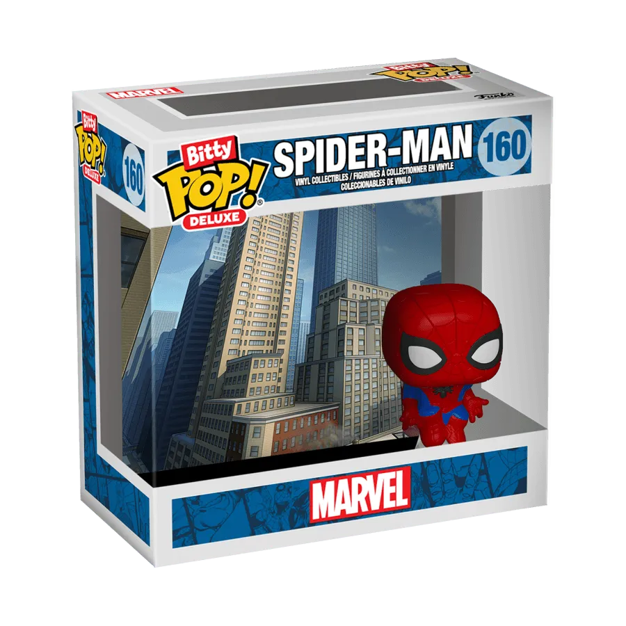 FUN81302 Marvel - SpiderMan Bitty Pop! Deluxe - Funko TBA - Titan Pop Culture