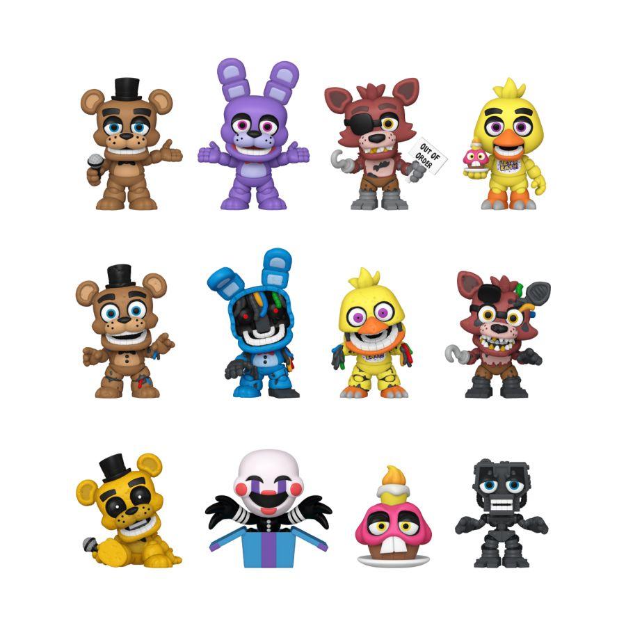 FUN81334 Five Nights at Freddy's - 10th Anniversary Mystery Minis (Display of 12) - Funko - Titan Pop Culture