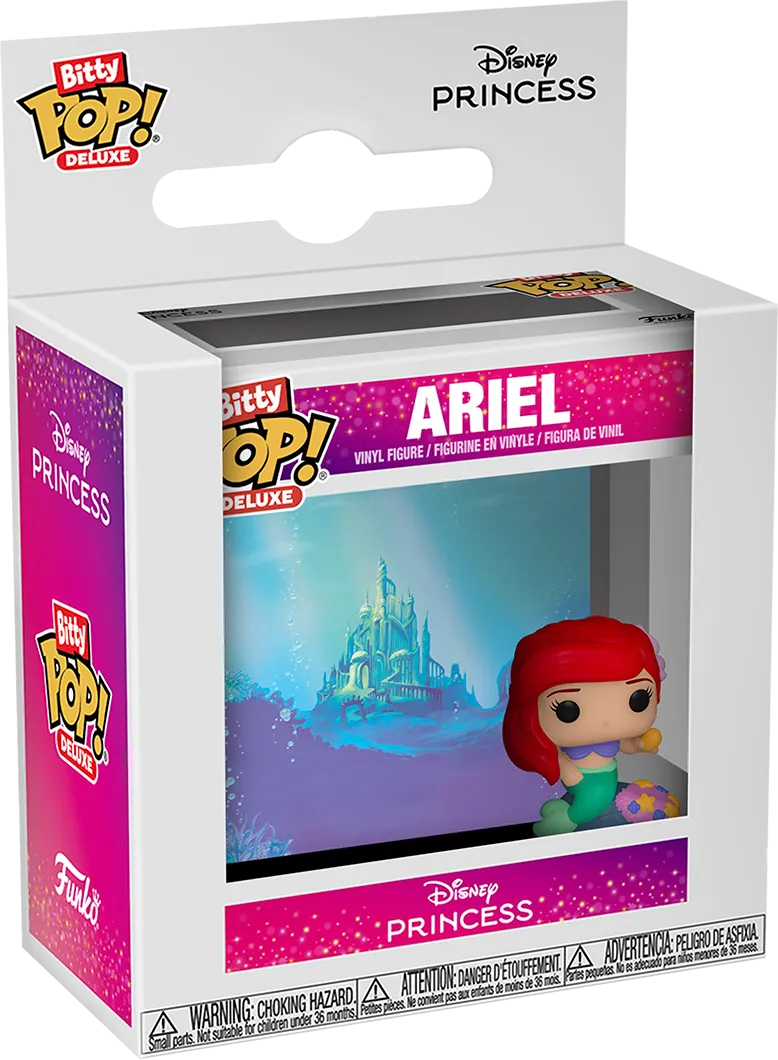 FUN81335 The Little Mermaid - Ariel (Atlantica) Bitty Pop! Deluxe - Funko - Titan Pop Culture