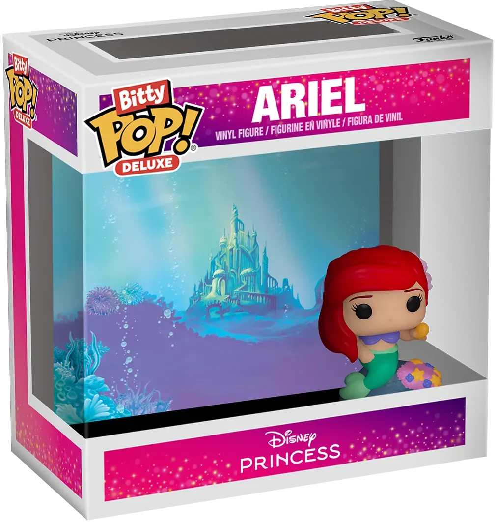 FUN81335 The Little Mermaid - Ariel (Atlantica) Bitty Pop! Deluxe - Funko - Titan Pop Culture