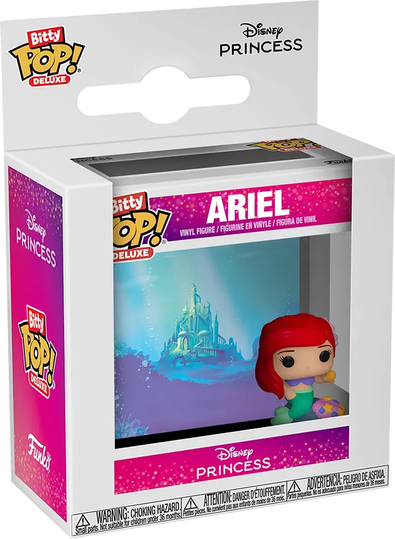 FUN81335 The Little Mermaid - Ariel (Atlantica) Bitty Pop! Deluxe - Funko - Titan Pop Culture