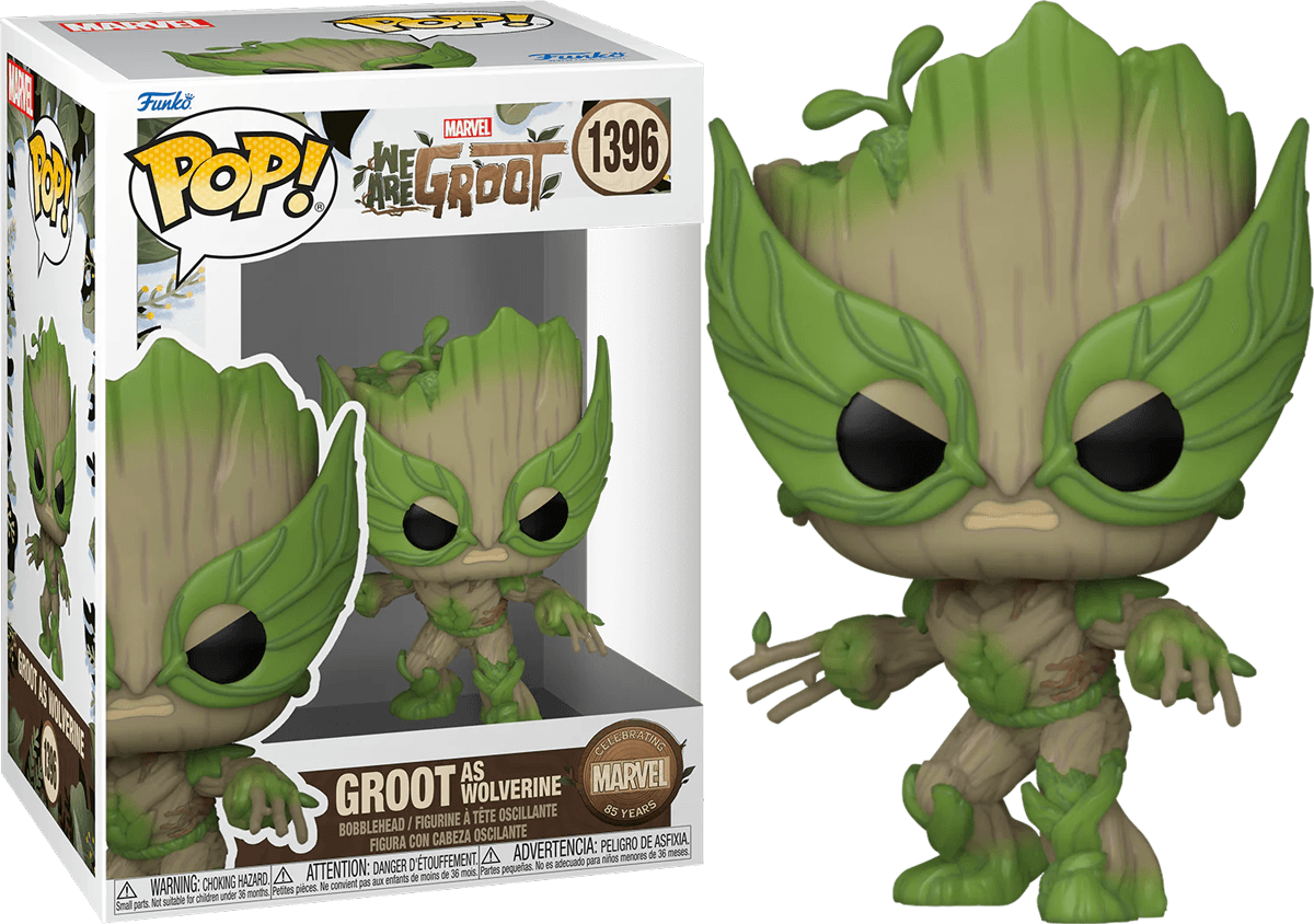 FUN81338 + FUN79515+ FUN79516 + FUN79517 + FUN79518 + FUN79519 + Marvel 85th Anniversary: We Are Groot - Groot to the Rescue Pop! Vinyl Bundle (Set of 6) - Funko - Titan Pop Culture