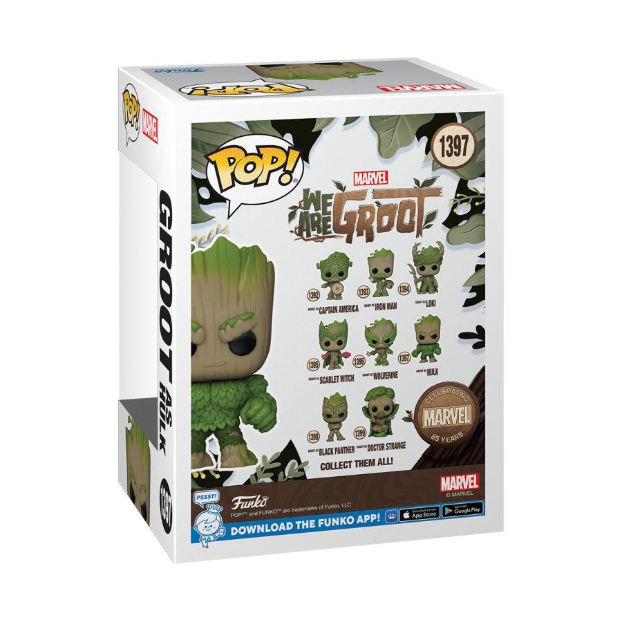 FUN81338 We Are Groot - Groot Hulk (Marvel: 85th Anniversary) Pop! Vinyl - Funko - Titan Pop Culture