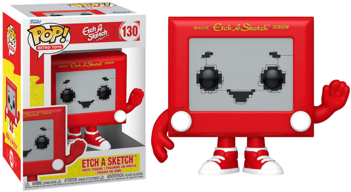 FUN81395 Retro Toys - Etch A Sketch Pop! Vinyl - Funko - Titan Pop Culture