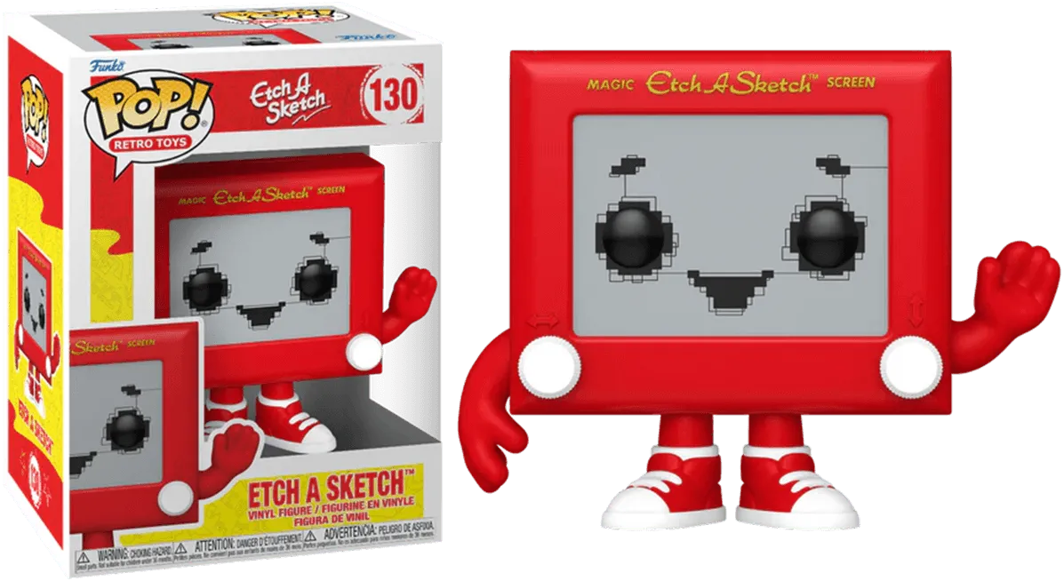 FUN81395 Retro Toys - Etch A Sketch Pop! Vinyl - Funko - Titan Pop Culture