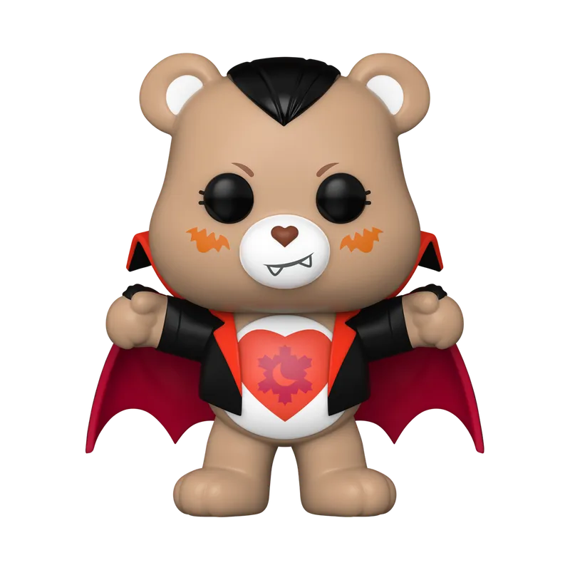 FUN81539 Care Bears x Universal Monsters - Tender Heart as Dracula Pop! Vinyl - Funko - Titan Pop Culture