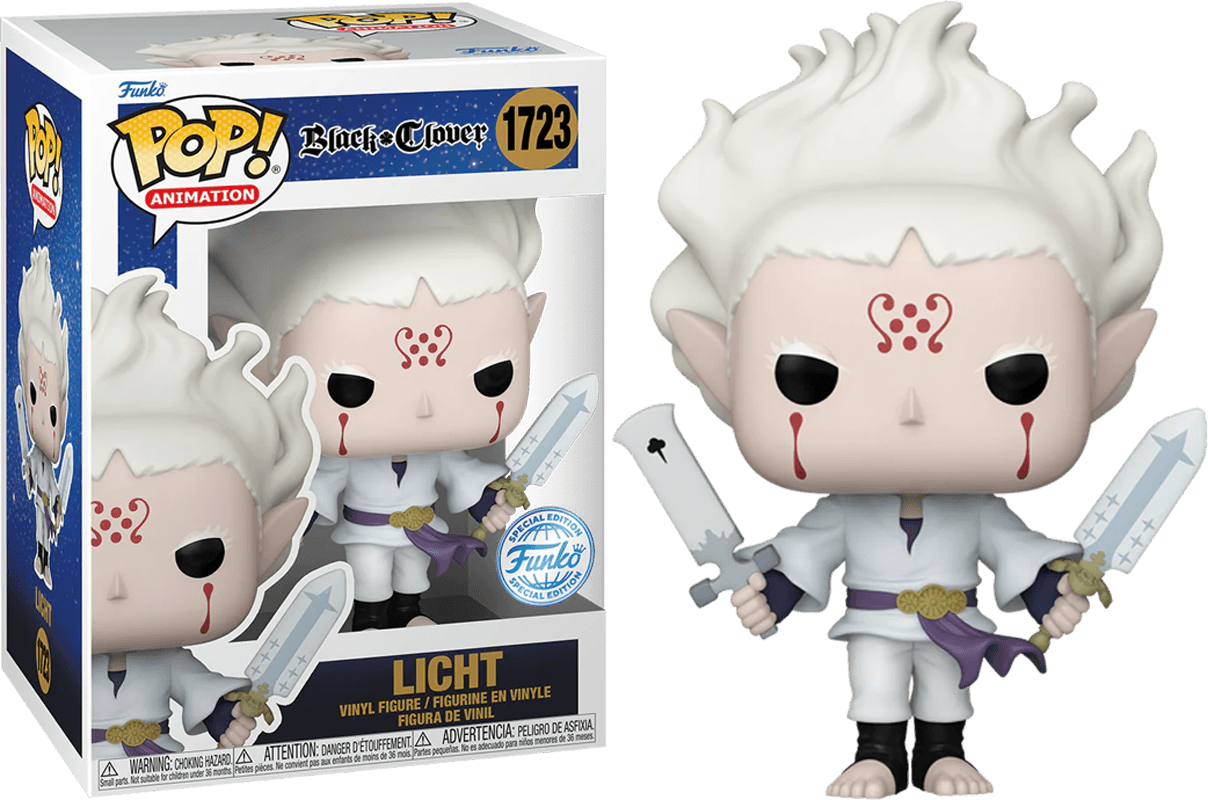 FUN81674 Black Clover - Licht with Sword US Exclusive Pop! Vinyl [RS] - Funko - Titan Pop Culture