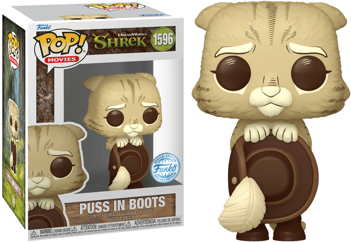 FUN81682 Shrek - Puss in Boots US Exclusive Retro Pop! Vinyl [RS] - Funko - Titan Pop Culture