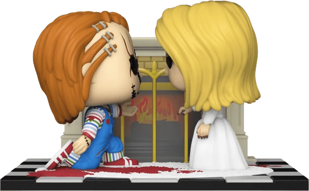 FUN81692 Bride of Chucky - Chucky & Tiffany US Exclusive Pop! Moment [RS] - Funko - Titan Pop Culture