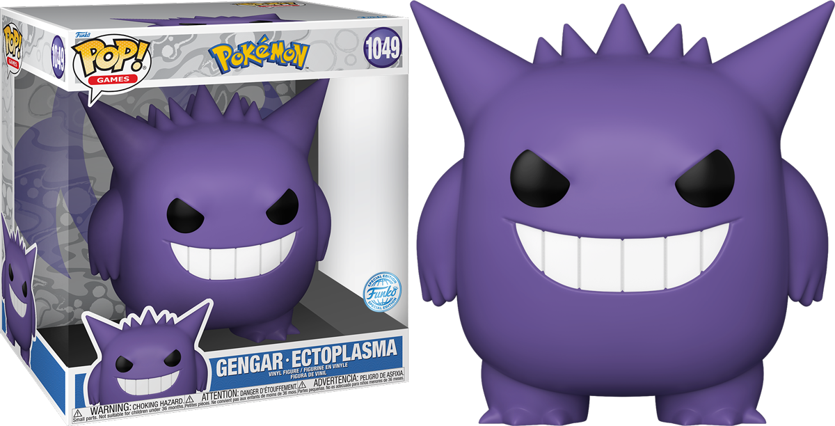 FUN81699 Pokemon - Gengar US Exclusive 10" Pop! Vinyl [RS] - Funko - Titan Pop Culture