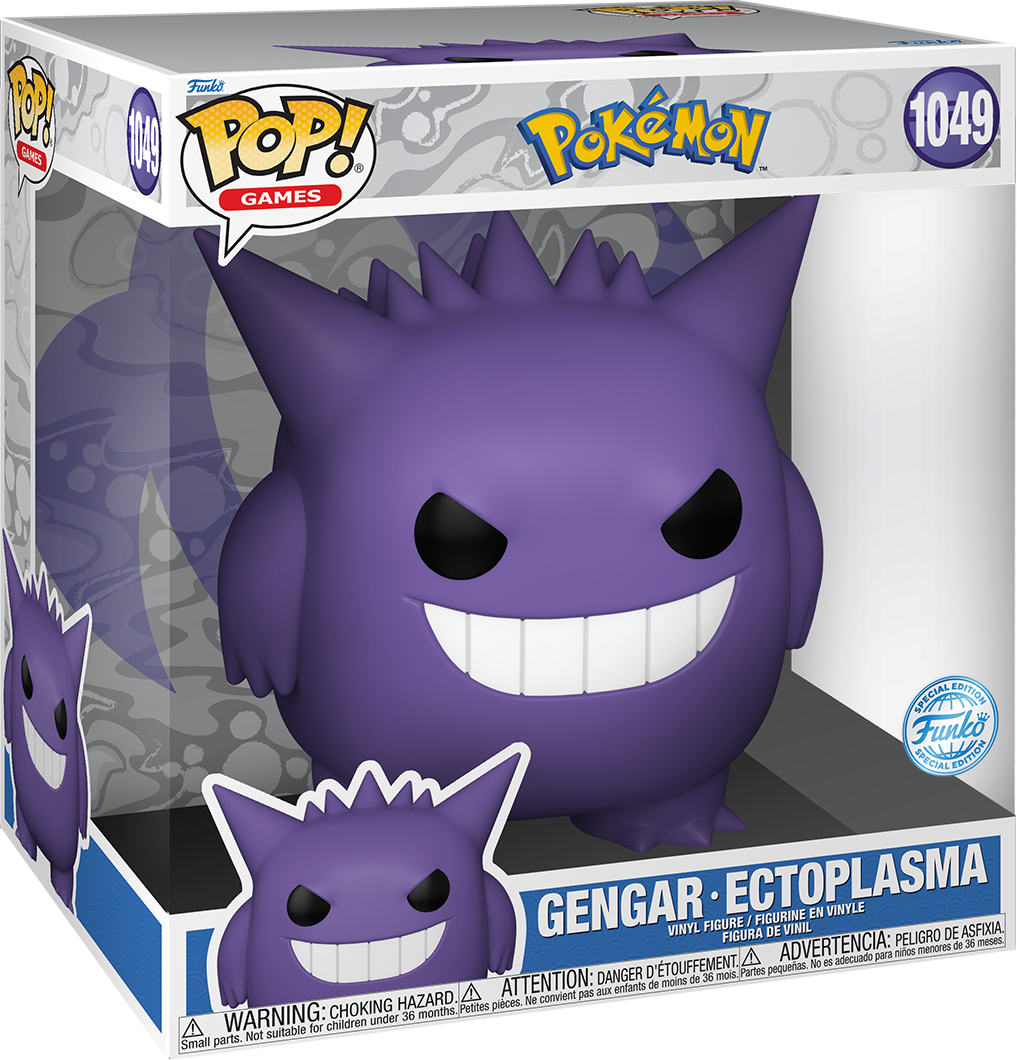 FUN81699 Pokemon - Gengar US Exclusive 10" Pop! Vinyl [RS] - Funko - Titan Pop Culture