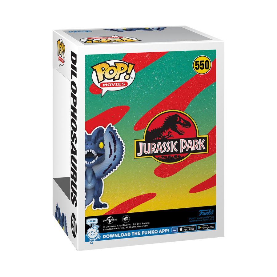 FUN81707 Jurassic Park - Dilophosaurus Moonlight US Exclusive Pop! Vinyl [RS] - Funko - Titan Pop Culture