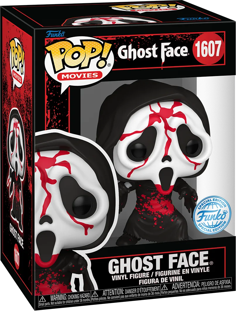 FUN81708 Ghostface (Scream) - Ghostface (Bloody) US Exclusive Pop! Vinyl [RS] - Funko TBA - Titan Pop Culture