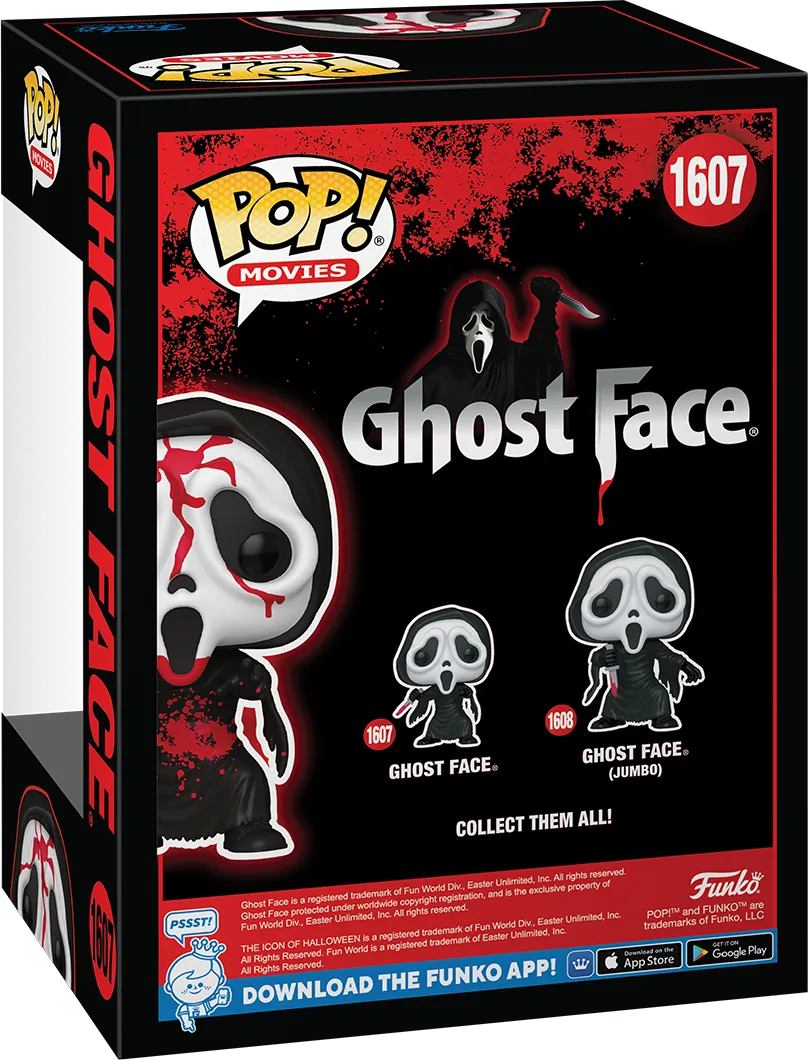 FUN81708 Ghostface (Scream) - Ghostface (Bloody) US Exclusive Pop! Vinyl [RS] - Funko TBA - Titan Pop Culture