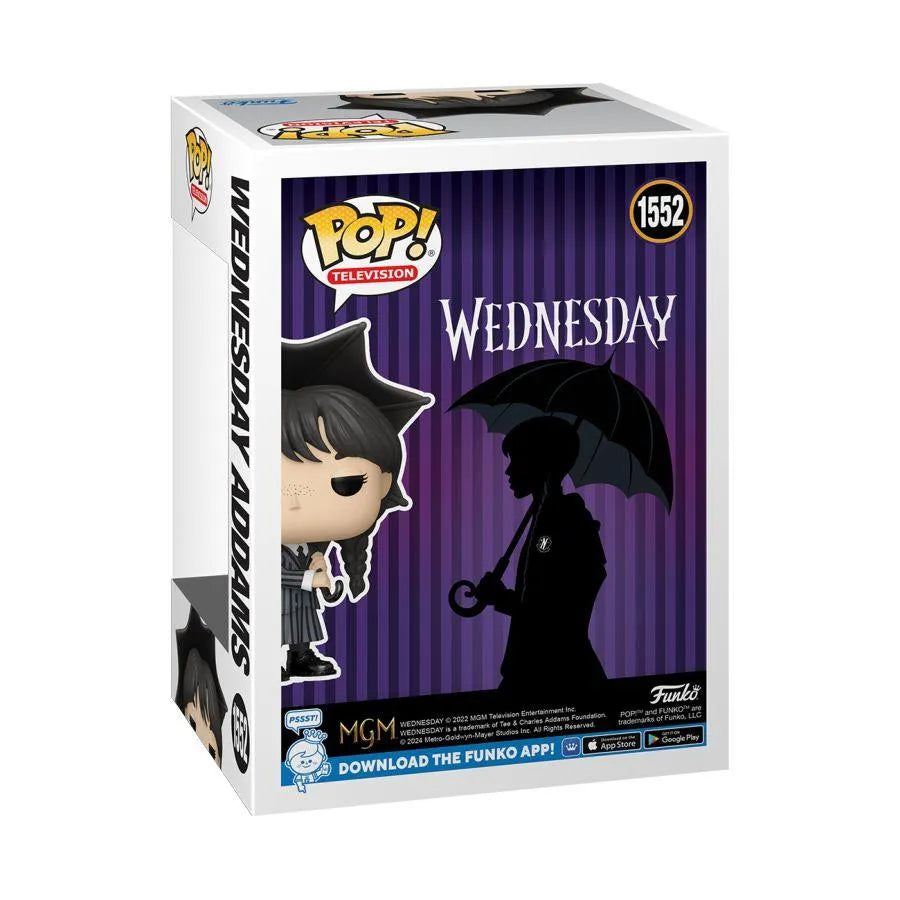 FUN81741 Wednesday (TV) - Wednesday Addams (with Umbrella) US Exclusive Pop! Vinyl [RS] - Funko - Titan Pop Culture