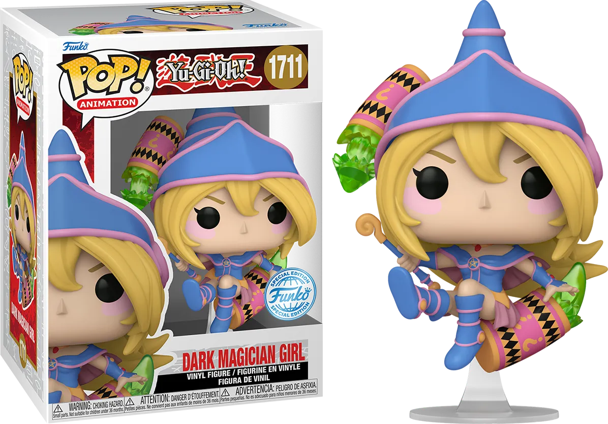 FUN81771 Yu-Gi-Oh! - Dark Magician Girl (with Magic Cylinder) Pop! Vinyl [RS] - Funko - Titan Pop Culture