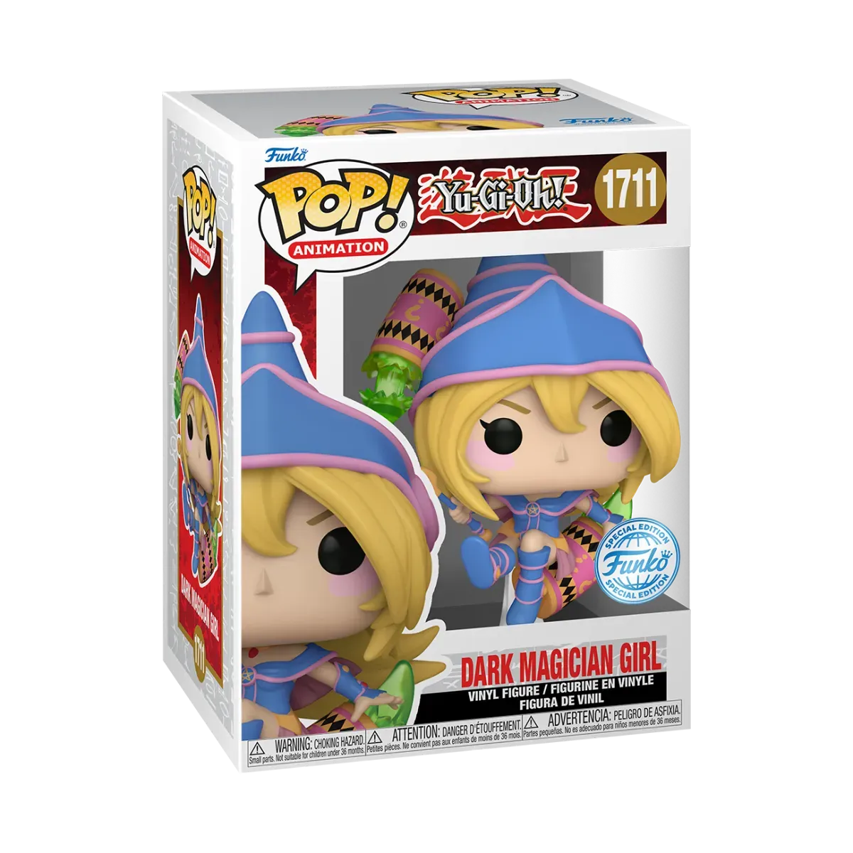 FUN81771 Yu-Gi-Oh! - Dark Magician Girl (with Magic Cylinder) Pop! Vinyl [RS] - Funko - Titan Pop Culture