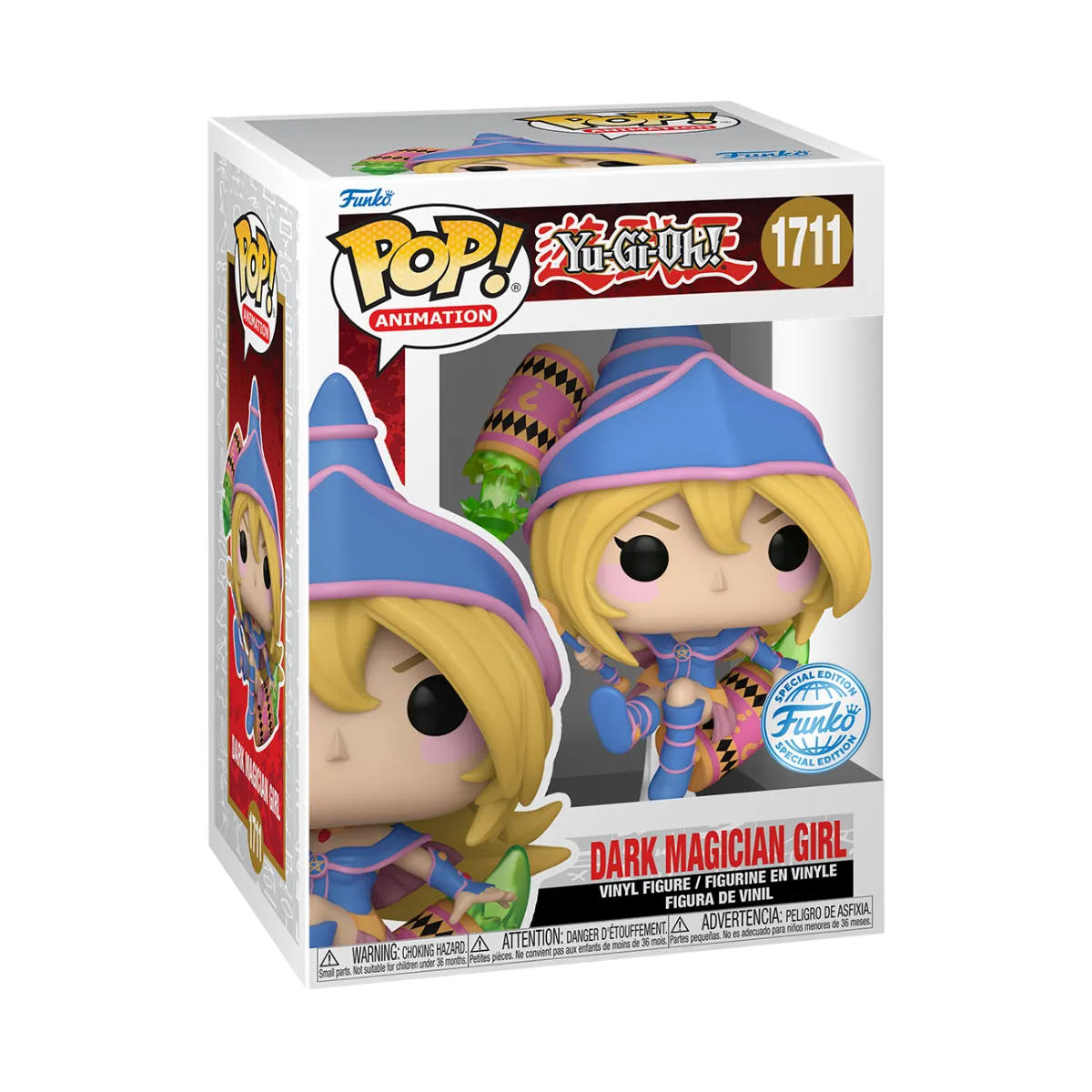 FUN81771 Yu-Gi-Oh! - Dark Magician Girl (with Magic Cylinder) Pop! Vinyl [RS] - Funko - Titan Pop Culture