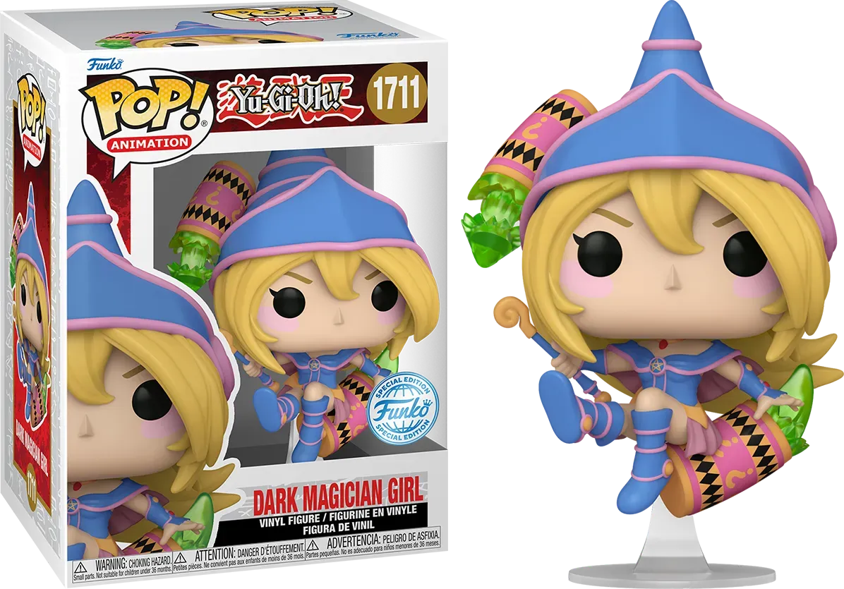 FUN81771 Yu-Gi-Oh! - Dark Magician Girl (with Magic Cylinder) Pop! Vinyl [RS] - Funko - Titan Pop Culture