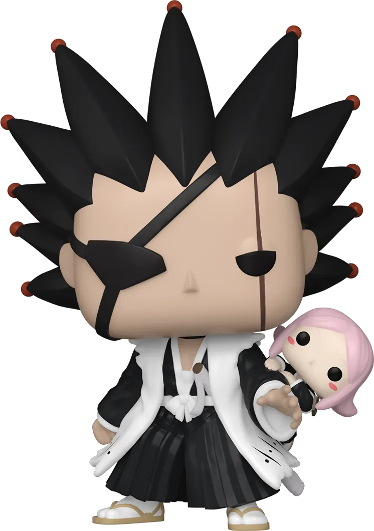 FUN81781 Bleach - Kenpachi Zaraki with Yachiru Kusajishi US Exclusive Pop! Vinyl [RS] - Funko - Titan Pop Culture