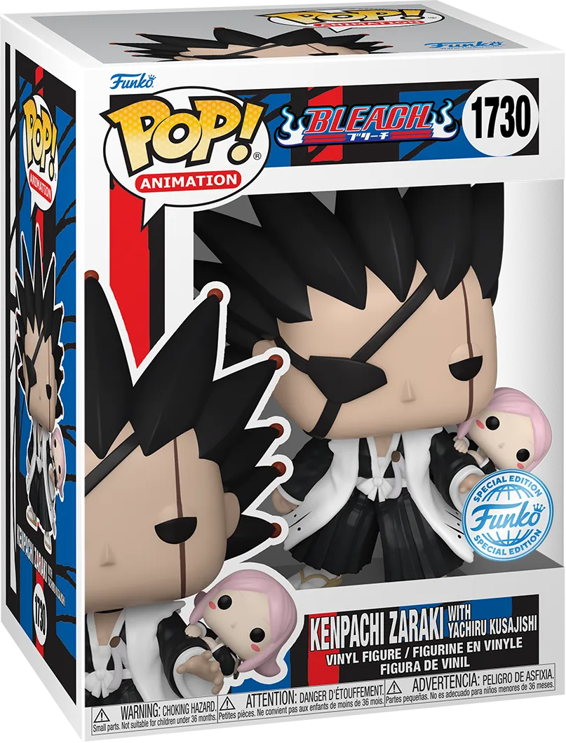 FUN81781 Bleach - Kenpachi Zaraki with Yachiru Kusajishi US Exclusive Pop! Vinyl [RS] - Funko - Titan Pop Culture