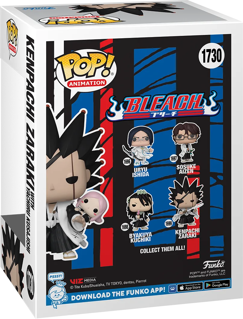 FUN81781 Bleach - Kenpachi Zaraki with Yachiru Kusajishi US Exclusive Pop! Vinyl [RS] - Funko - Titan Pop Culture