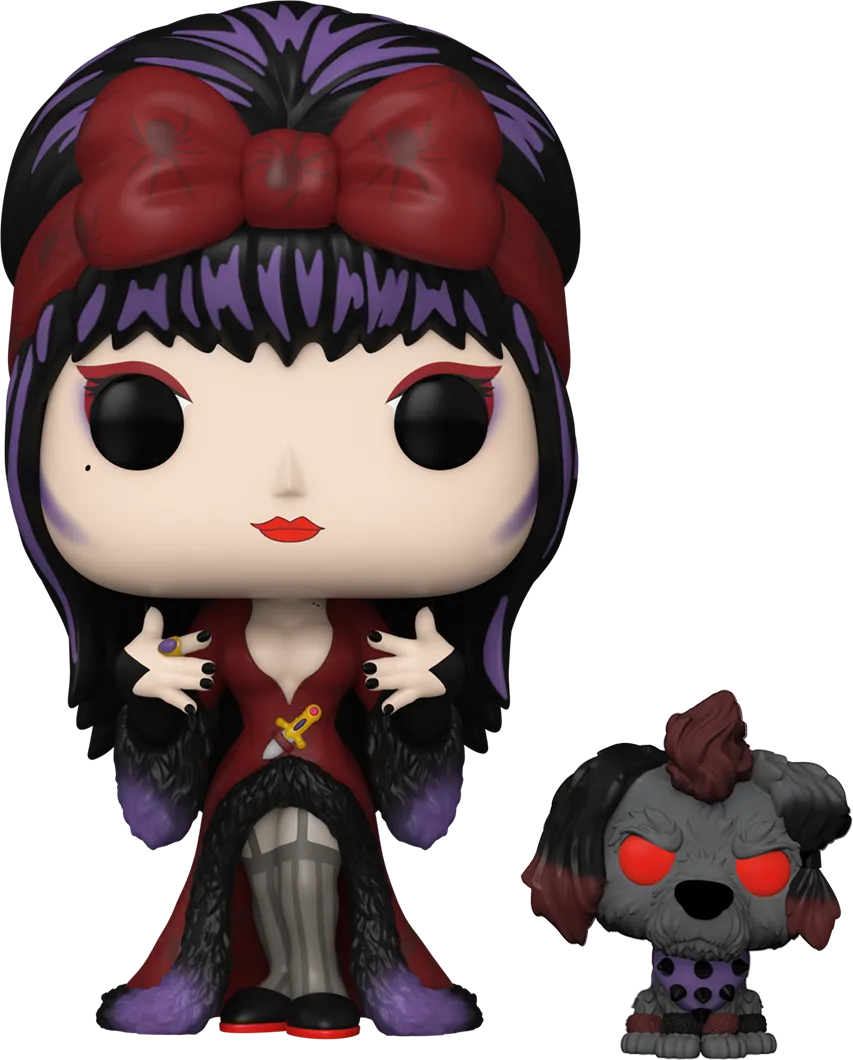 FUN81808 Elvira - Elvira & Gonk (Moonlight) US Exclusive Pop! Vinyl [RS] - Funko - Titan Pop Culture