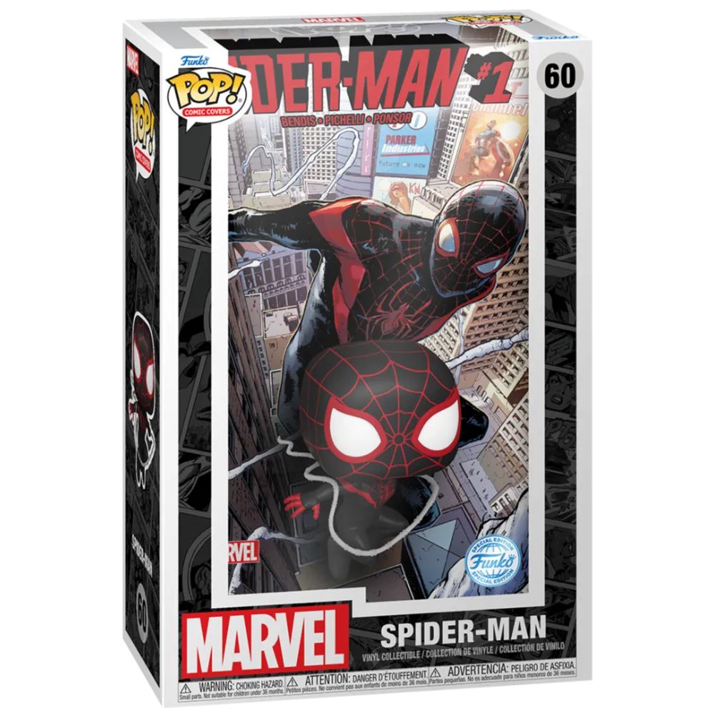 FUN81838 Marvel Comics - Spider-Man #1 (2016) US Exclusive Pop! Comic Cover [RS] - Funko - Titan Pop Culture