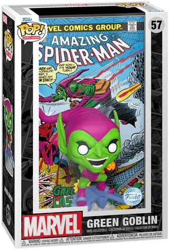 FUN81840 Marvel - Green Goblin (The Amazing Spider-Man #122) US Exclusive Pop! Comic Cover [RS] - Funko - Titan Pop Culture