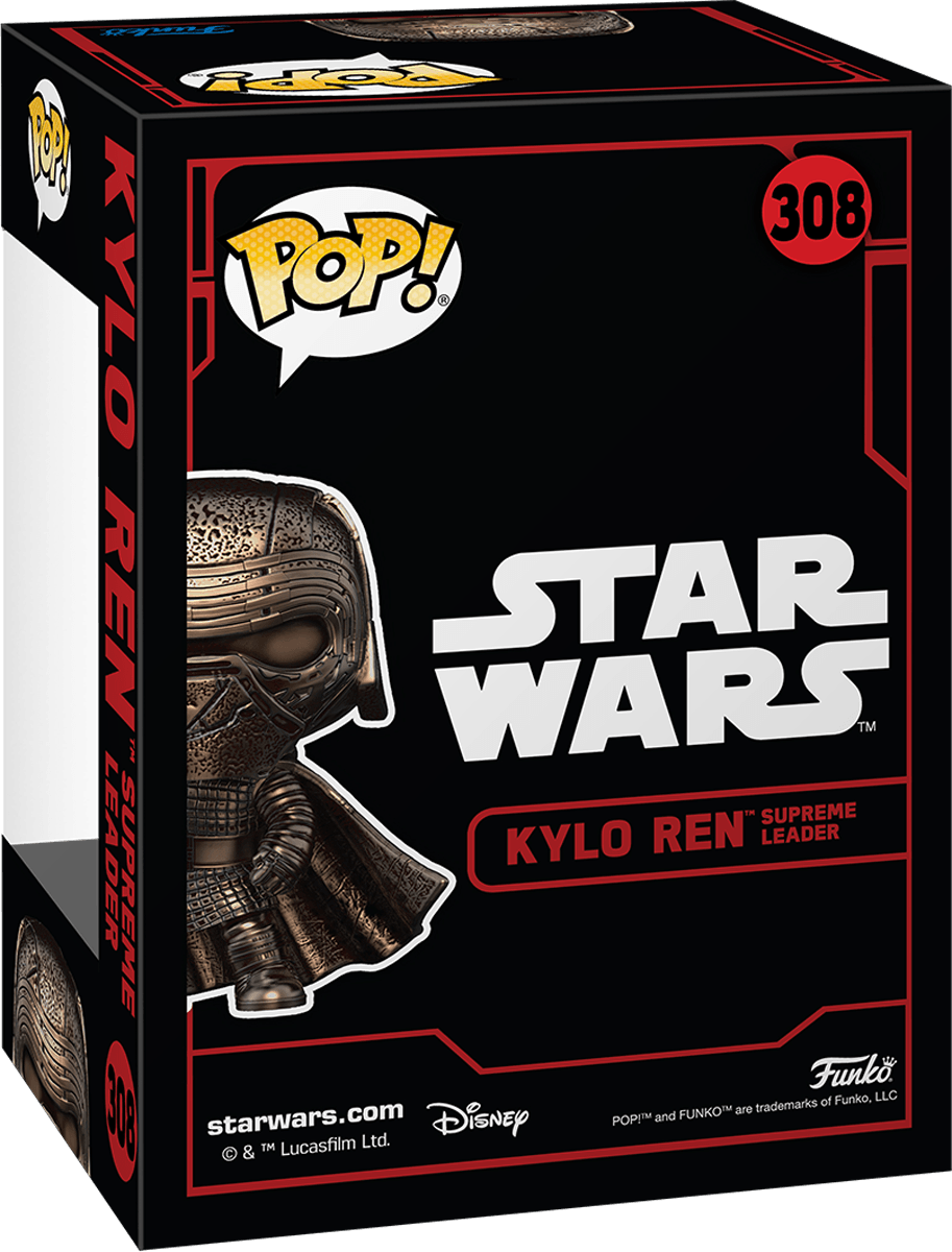 FUN81842 Star Wars: Darkside - Kylo Ren US Exclusive Metallic Pop! Vinyl [RS] - Funko - Titan Pop Culture