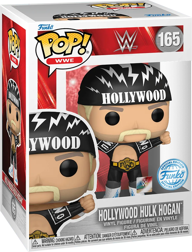 FUN81843 WWE - Hollywood Hulk Hogan US Exclusive Pop! Vinyl [RS] - Funko - Titan Pop Culture