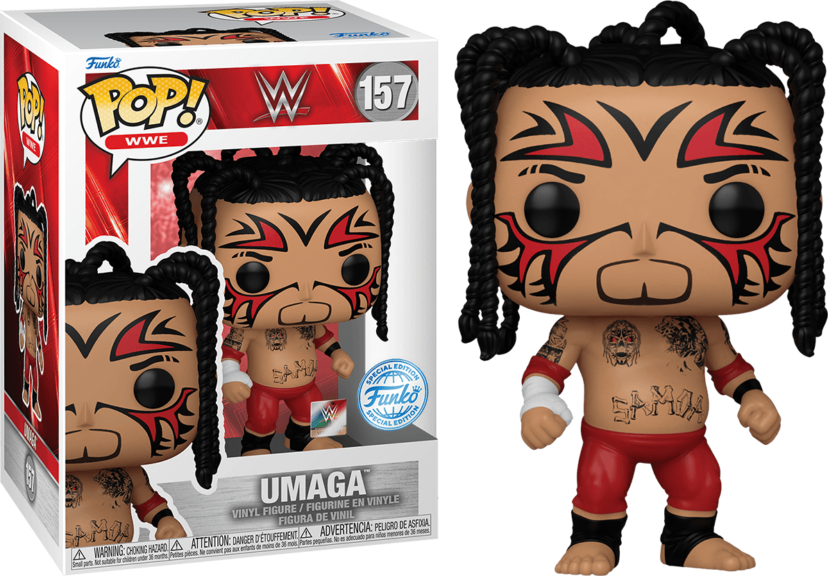 FUN81848 WWE - Umaga US Exclusive Pop! Vinyl [RS] - Funko - Titan Pop Culture