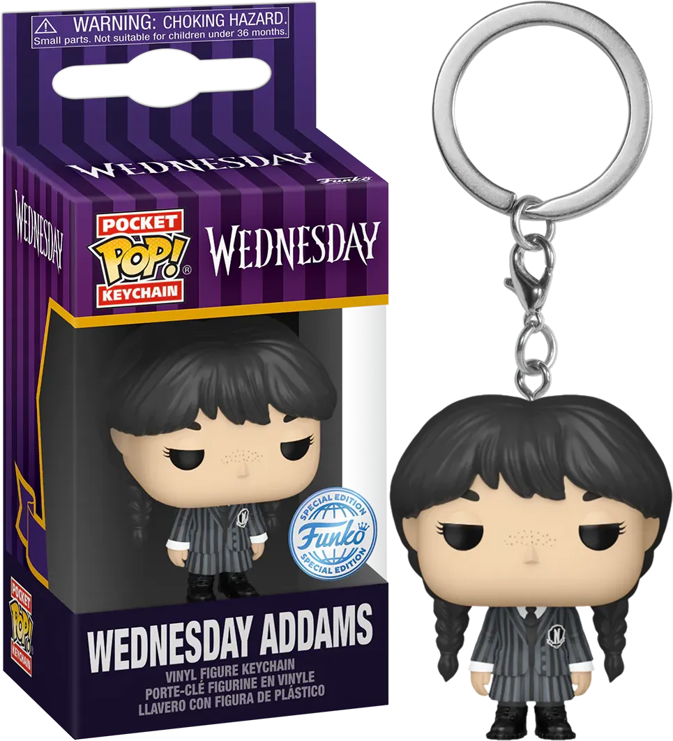 Wednesday (TV) - Wednesday US Exclusive Pop! Keychain [RS]