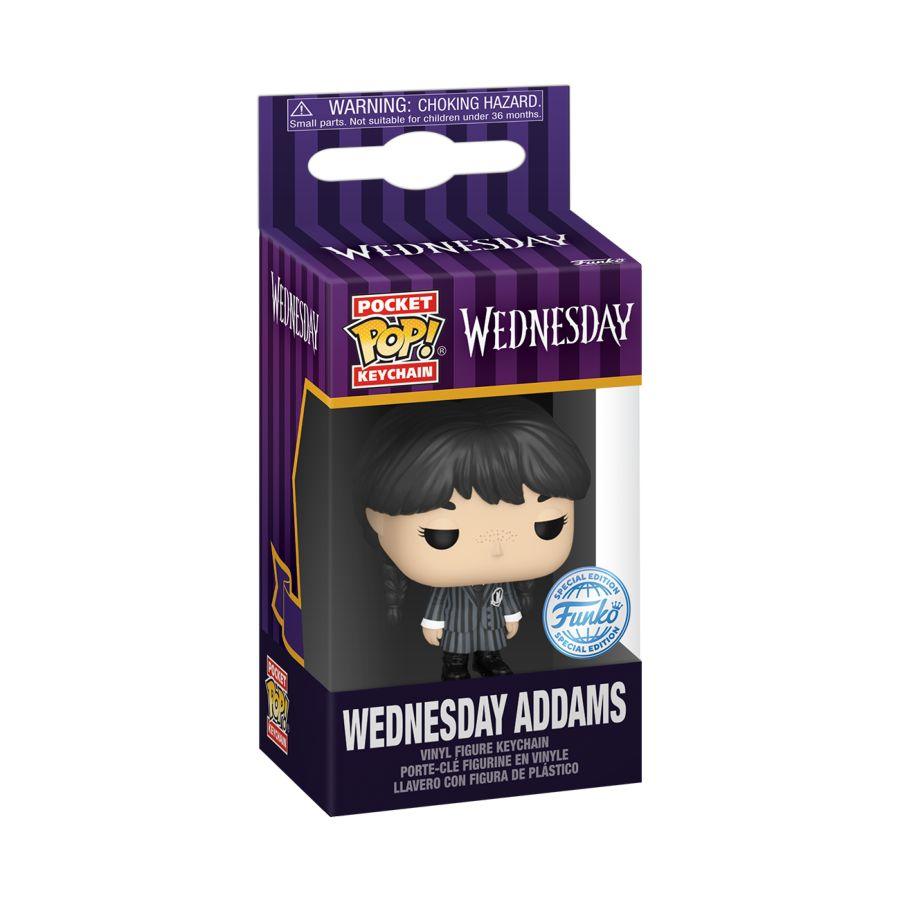 FUN81863 Wednesday (TV) - Wednesday US Exclusive Pop! Keychain [RS] - Funko - Titan Pop Culture